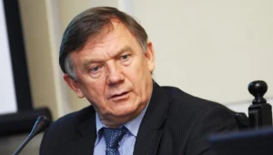 Władyslaw Serafin, prezes Krajowego Związku Rolników, Kółek i Organizacji Rolniczych. Fot. Gamdzyk