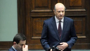 Minister pracy Władysław Kosiniak-Kamysz (L) i minister finansów Jan Vincent-Rostowski (P) w Sejmie