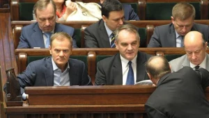 Donald Tusk,  Waldemar Pawlak i Jacek Rostowski dzisiaj w Sejmie