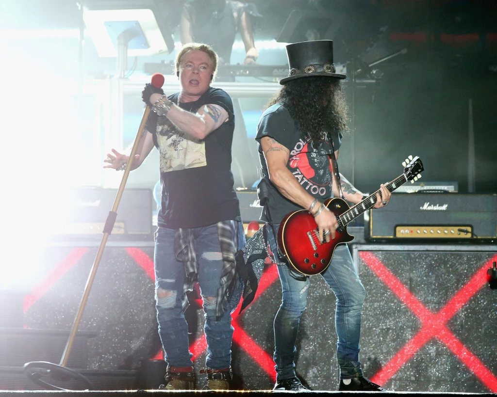 Axl Rose i Slash (Guns N' Roses) powrócą do Polski w 2020 r.