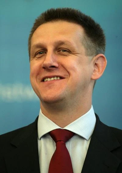 Jan Bury, wiceminister skarbu. Fot. Jacek Waszkiewicz