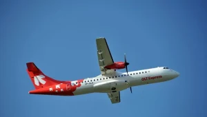 W piątek rano wystartowały tylko dwa samoloty linii OLT Express /fot. Wojciech Stróżyk