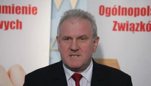 Jan Guz, przewodniczący OPZZ /fot. Piotr Kowalczyk