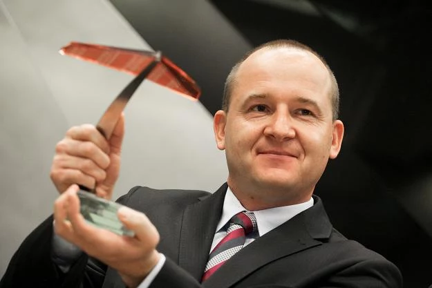Jacek Jussak, prezes Termo-Rex, podczas debiutu na NewConnect
