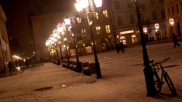 Kraków - Maly Rynek w świątecznej oprawie. Fot. M. Lasyk