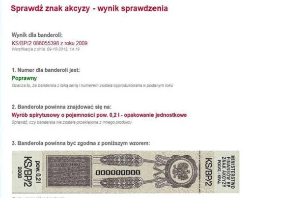 Resort finansów ma elektroniczny system kontroli nad banderolami akcyzowymi Resort finansów ma elektroniczny system kontroli nad banderolami akcyzowymi