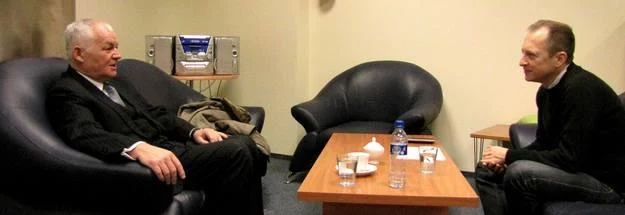 Gościem Kontrwywiadu RMF FM był Jan Krzysztof Bielecki (L)
