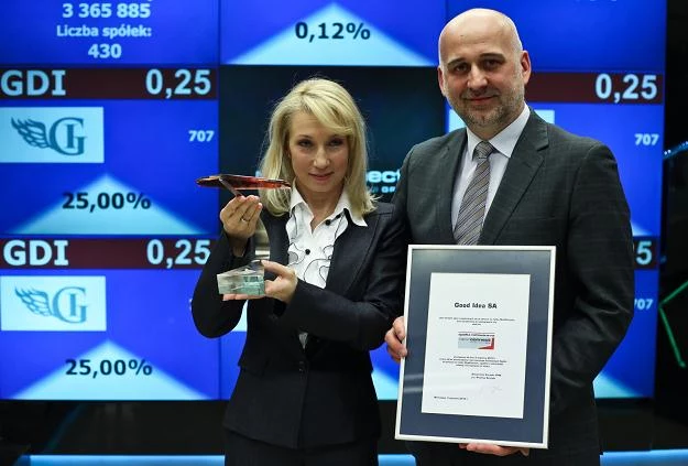 Iwona Denis, prezes zarządu Good Idea oraz Stanisław Pitucha, dyrektor finansowy spółki