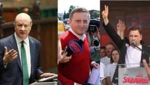 Laureaci Gospodarczych Malin: J. Rostowski, Marcin P. i NSZZ Solidarność fot. AgencjaSE/PAP/REPORTER