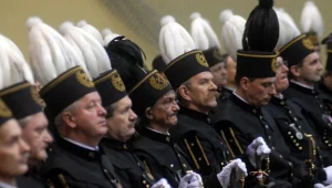 Górnicy wygrywają z gabinetem Donalda Tuska. Fot. M. Lasyk