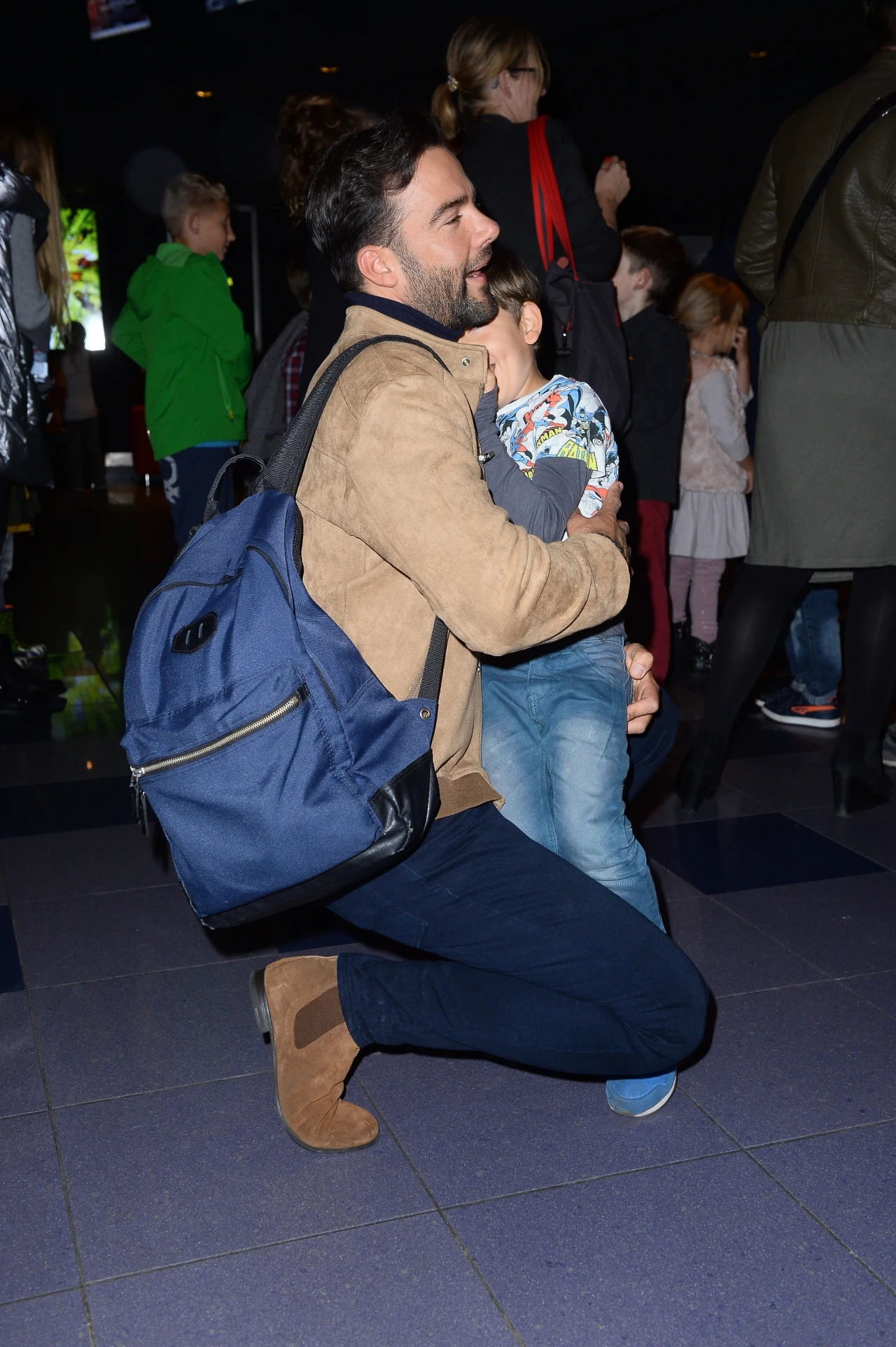 Conrado Moreno z synem Conrado Moreno z synem