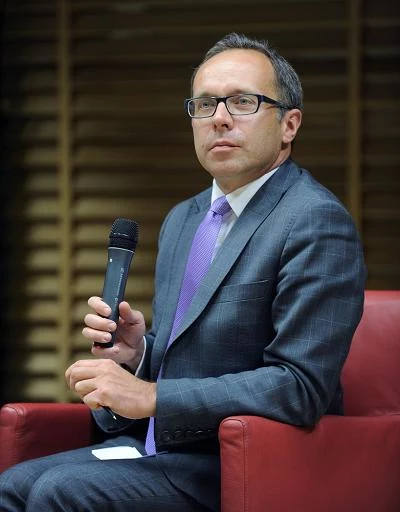 Paweł Świeboda, prezes demosEUROPA. Fot. BARTOSZ KRUPA