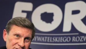 Balcerowicz Leszek, szef FOR. Fot. Jacek Waszkiewicz