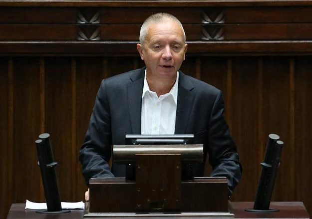 Wincenty Elsner, poseł Ruchu Palikota. Fot. STANISŁAW KOWALCZUK