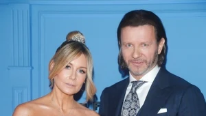 Małgorzata Rozenek-Majdan i Radosław Majdan na balu fundacji TVN (2019)
