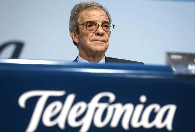 Cesar Alierta, prezes firmy Telefonica (teraz ider na niemieckim rynku sieci telefonii komórkowej) Cesar Alierta, prezes firmy Telefonica (teraz ider na niemieckim rynku sieci telefonii komórkowej)