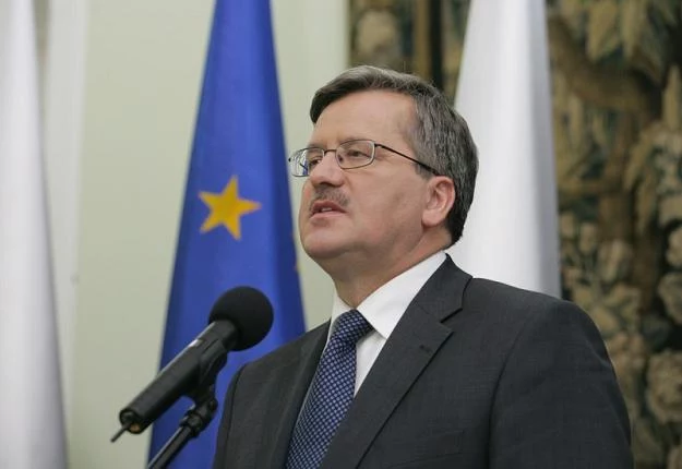 Bronislaw Komorowski, prezydent RP. Fot. PIOTR KOWALCZYK