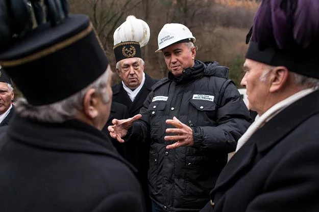 Uroczystość rozpoczęcia prac wiertniczo-geologicznych projektu Nowa Ruda - Węgiel Koksujący w Ludwik