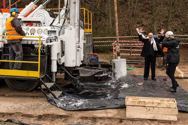 Uroczystość rozpoczęcia prac wiertniczo-geologicznych projektu Nowa Ruda - Węgiel Koksujący w Ludwik