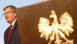 Prezydent Bronisław Komorowski, fot. Michał Dyjuk