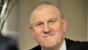 Jan Guz, przewodniczący OPZZ. Fot. Łukasz Kalinowski