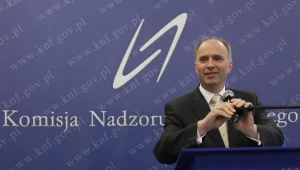 Andrzej Jakubiak, przewodniczący KNF. Fot. Jacek Waszkiewicz