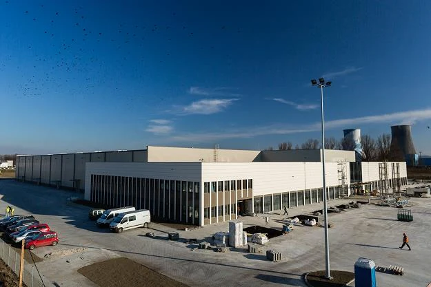 Międzynarodowe Centrum Targowo-Kongresowe EXPO Kraków w czasie budowy