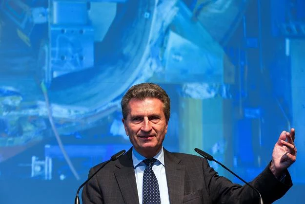 Guenther Oettinger, unijny komisarz ds. energii, dzisiaj w Greifswald