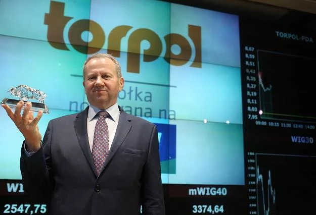 Tomasz Sweklej, prezes Torpol u, na debiucie prawd do akcji na GPW