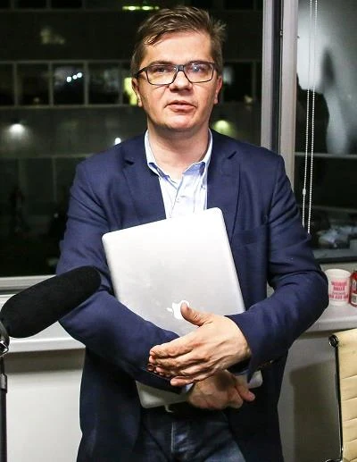 Sylwester Latkowski, red. naczelny "Wprost". Fot. PIOTR PIWOWARSKI