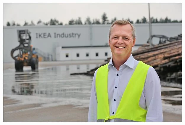 Ulf Gabrielsson - dyrektor tartaku IKEA Industry Stalowa Wola. Fot. IKEA