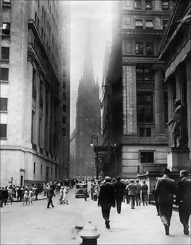 Dzisiaj jest 85. rocznica krachu na Wall Street. Wcześniej był optymizm... Dzisiaj jest 85. rocznica krachu na Wall Street. Wcześniej był optymizm...