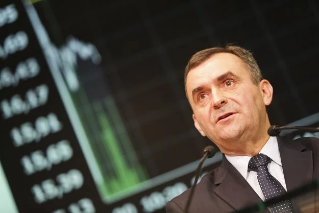 Włodzimierz Karpiński, minister skarbu państwa, fot. Andrzej Hulimka