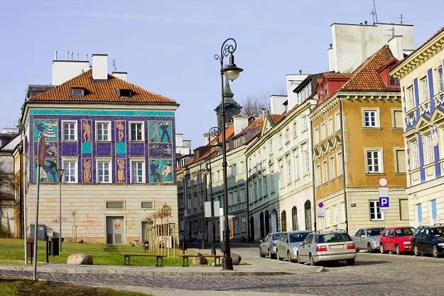 Kamienice na warszawskiej Starówce