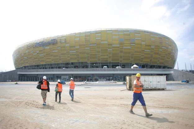 PGE Arena w Gdańsku (w czasie budowy). Fot. MIROSLAW PIEŚLAK