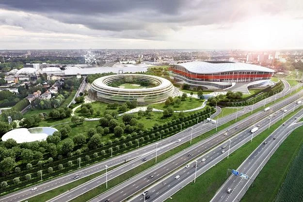 Projekt nowego stadionu w Brukseli