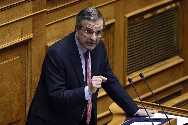 Były premier Antonis Samaras oskarża nowy rząd