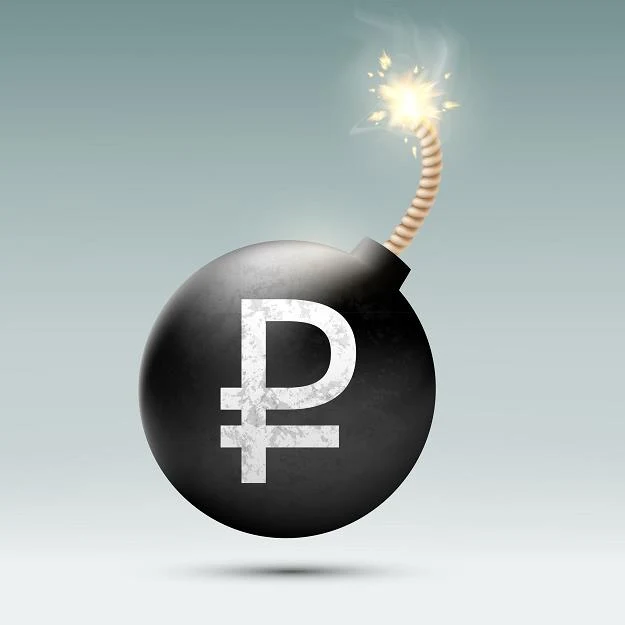 Wartość rubla rośnie zaskakująco szybko Wartość rubla rośnie zaskakująco szybko