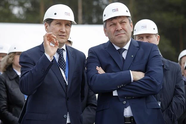 Podczas uruchomienia stacji elektroenergetycznej 400 kV Łomża Podczas uruchomienia stacji elektroenergetycznej 400 kV Łomża