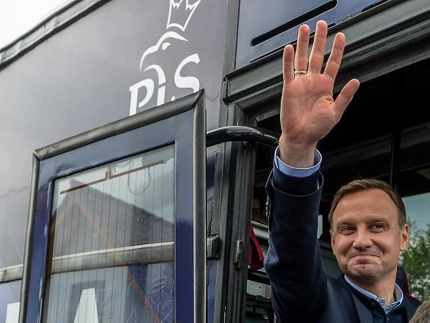 Kandydat PiS na prezydenta Andrzej Duda