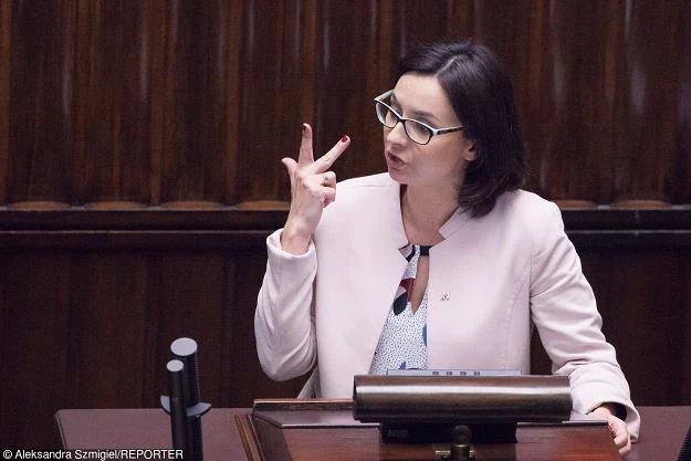 Kamila Gasiuk- Pihowicz z Nowoczesnej. Fot. Aleksandra Szmigiel-Wiśniewska
