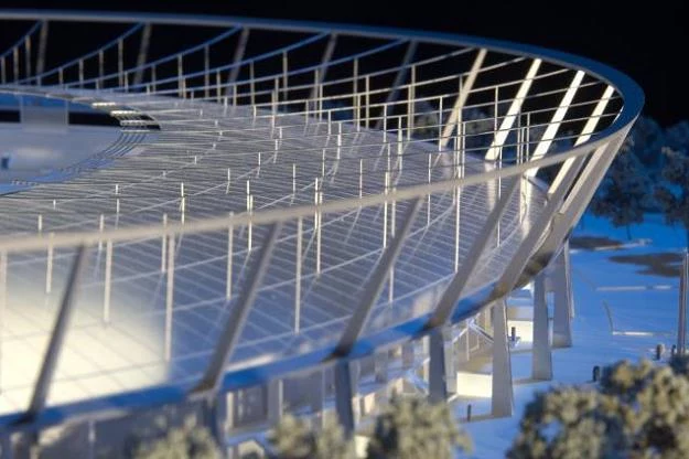 Stadion Śląski: Trzeba dołożyć 35 milionów złotych... Nz. projekt zadaszenia