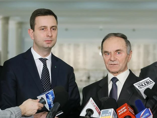 Przewodniczący PSL Władysław Kosiniak-Kamysz (L)