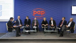 Uczestnicy debaty "Życie albo przeżycie, czyli Polak na emeryturze"