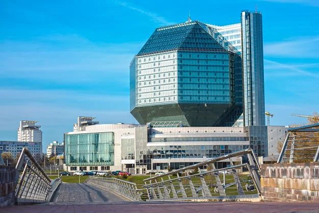 Biblioteka Narodowa w Mińsku na Białorusi Biblioteka Narodowa w Mińsku na Białorusi