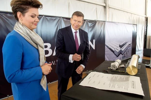 Prezes Grupy Tubądzin Andrzej Wodzyński z żoną Prezes Grupy Tubądzin Andrzej Wodzyński z żoną