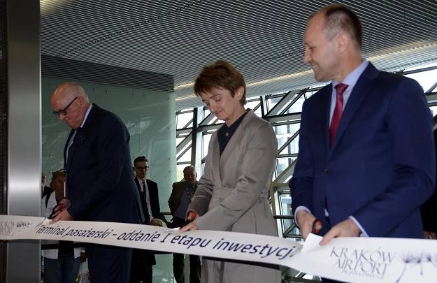 Nowy terminal na krakowskim lotnisku już otwarty