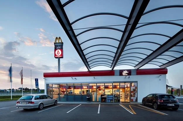 Stacja paliw spółki Benzina w Czechach (Grupa Orlen)