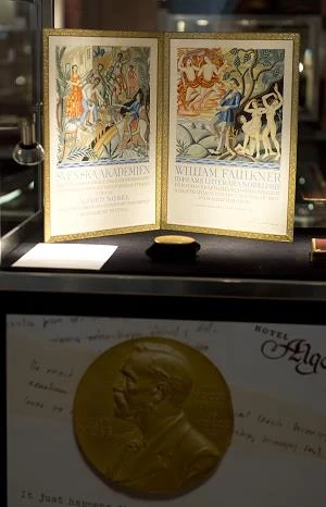 Medal amerykańskiego pisarza Williama Faulknera