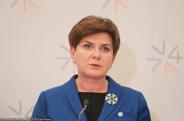 Premier Beata Szydło /fot. Stanisław Kowalczuk